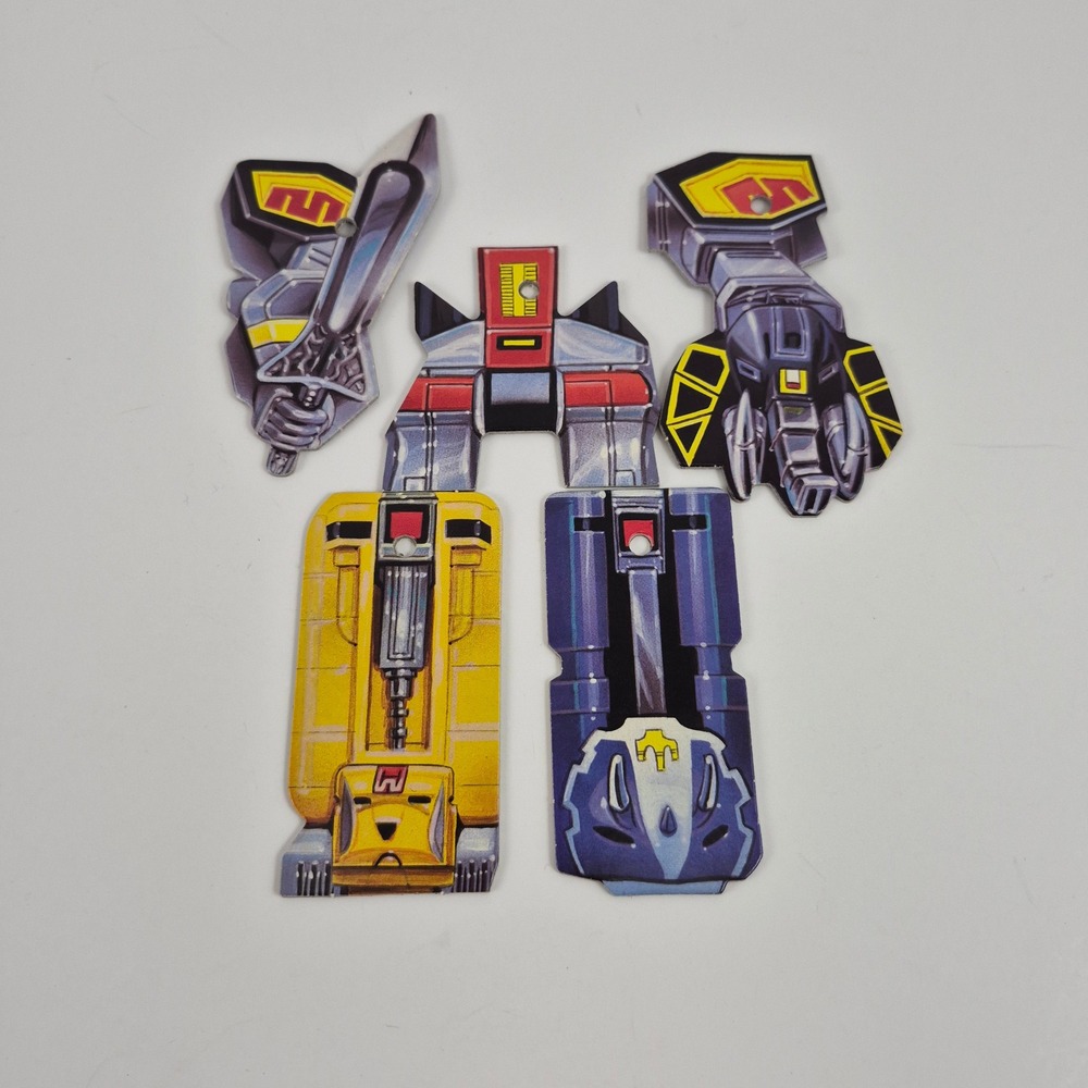 Vintage Mighty Morphin Power Rangers Board Game Megazord Replacement Pieces MMPR